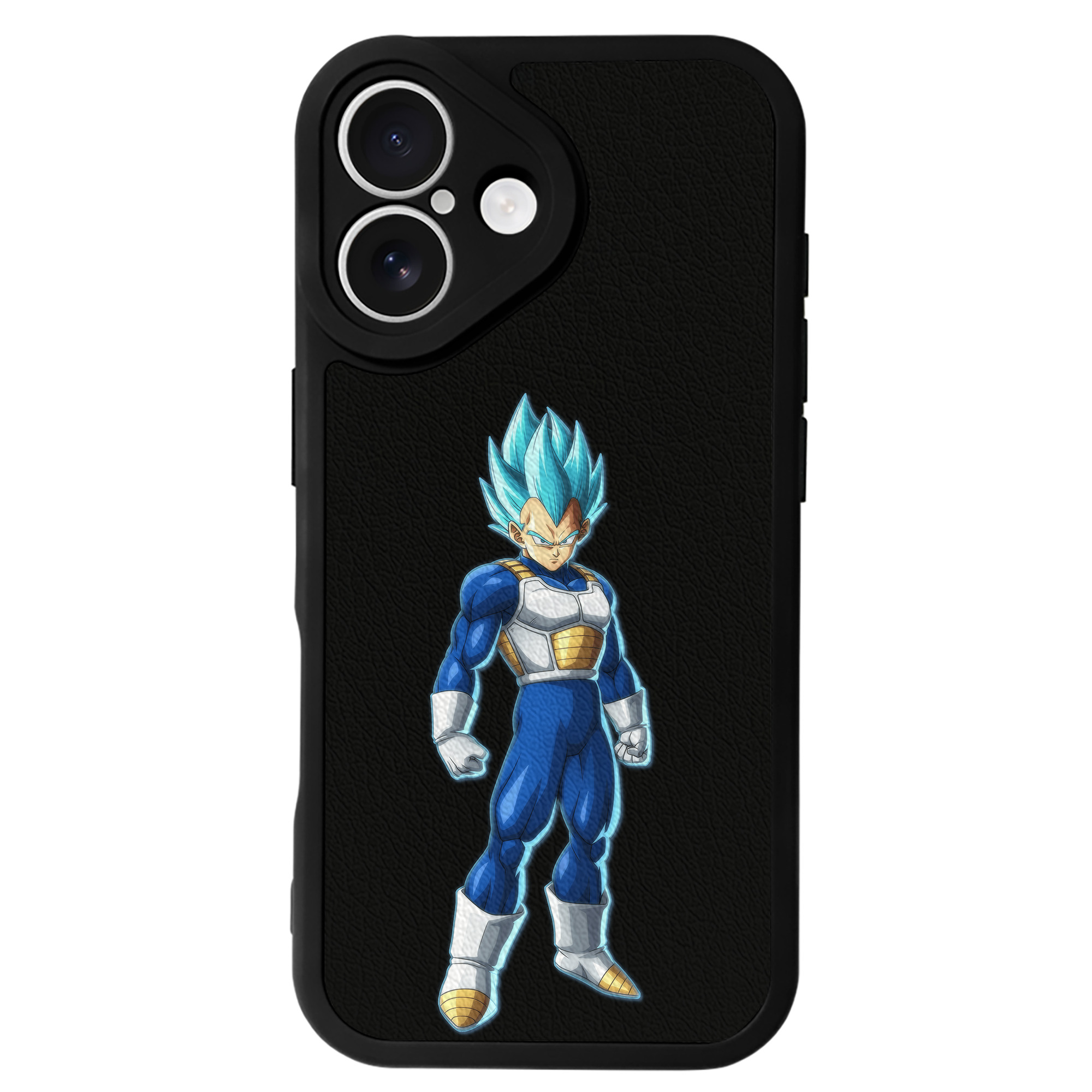 （画像用） ドラゴンボール ベジータ四世（Bejīta Yonsei）DRAGON BALL Vegeta IV 【iPhone 16シリーズ対応】シリコンスマホケース（レザー調） 材質：シリコン